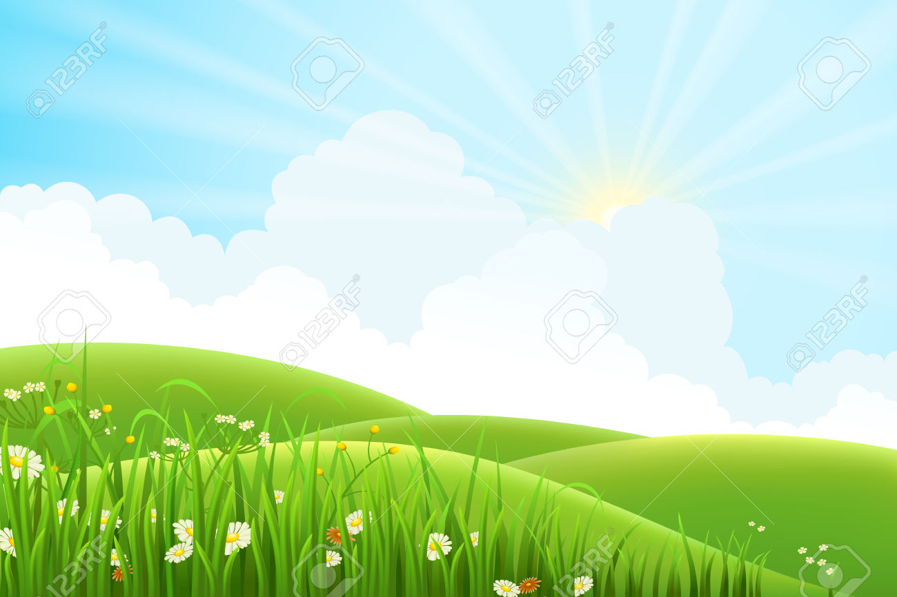 flower meadow clipart - photo #46