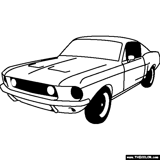 clipart ford mustang car - photo #31
