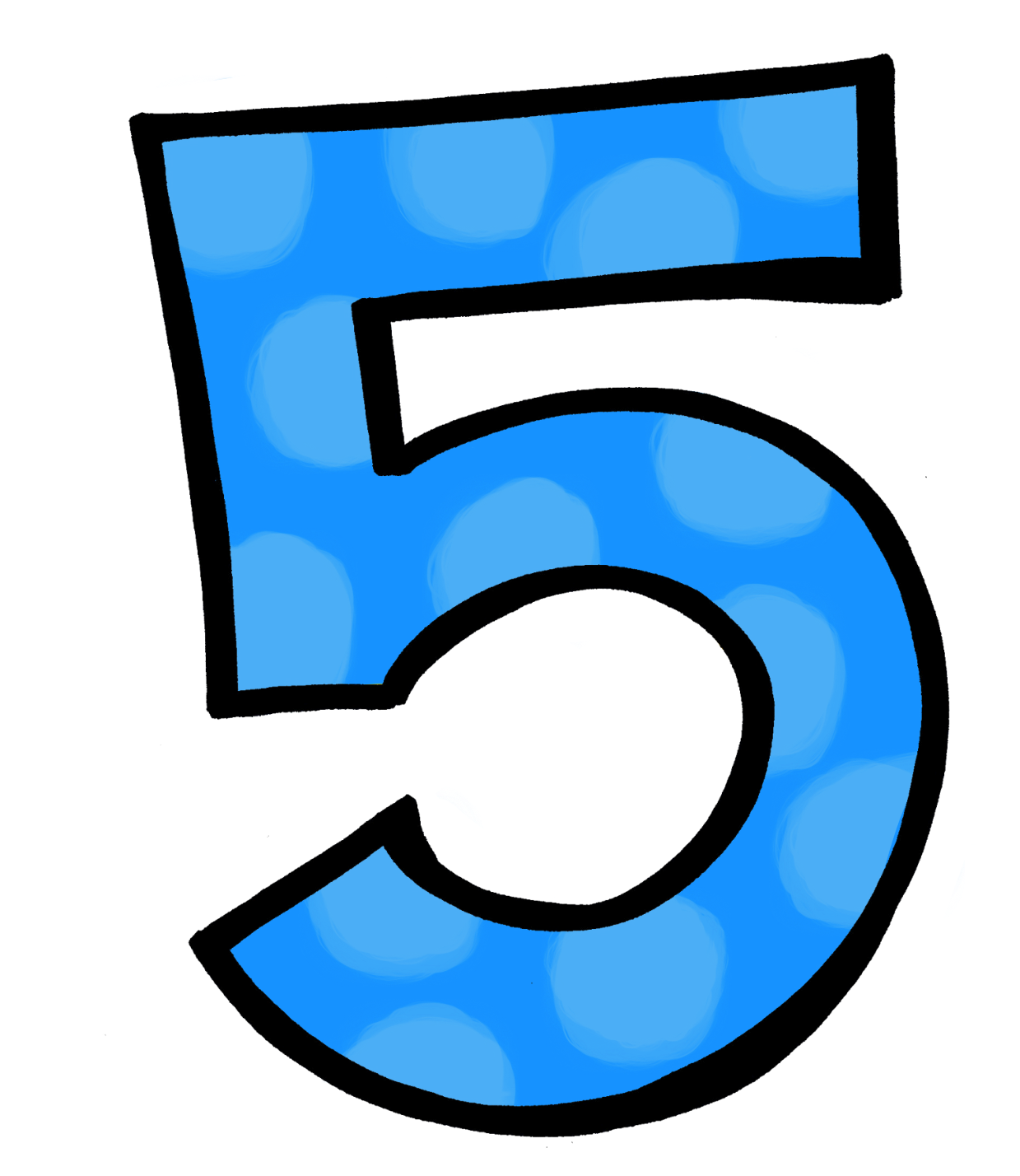 Five clipart - Clipground