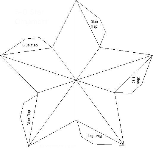 3d star clipart outline Clipground