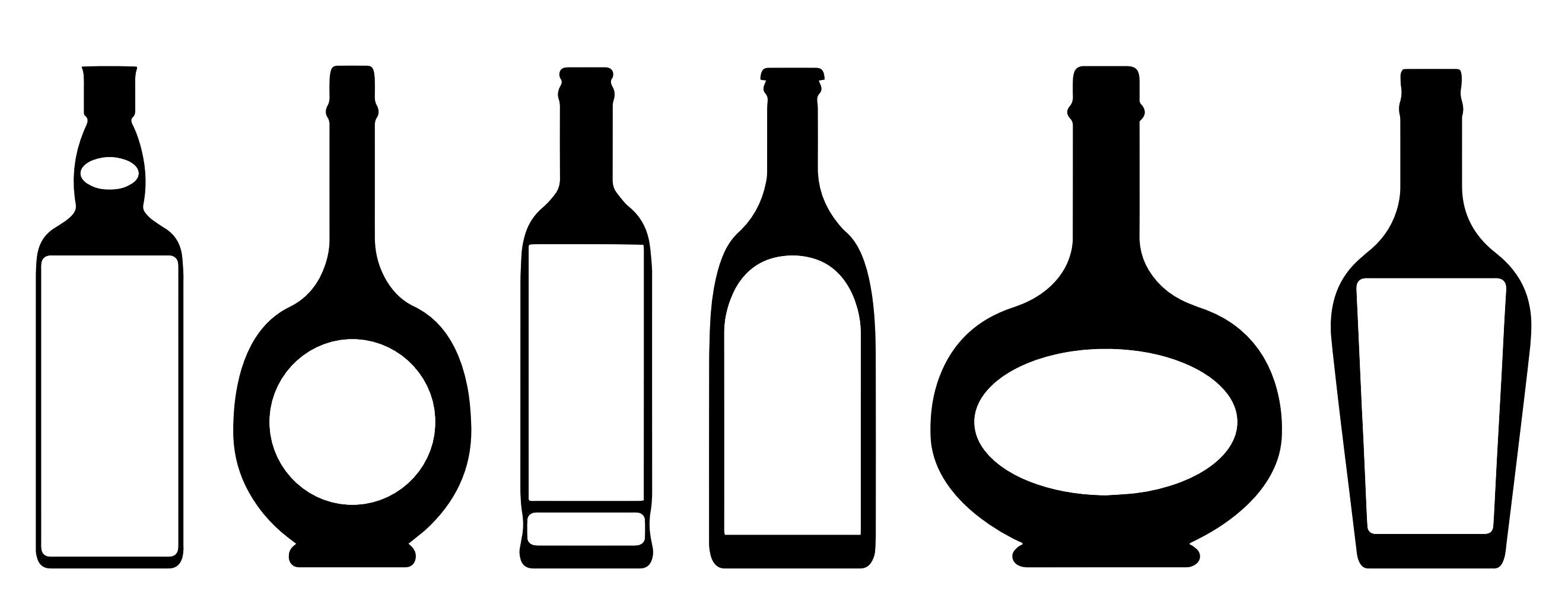 A bottle of vodka clipart - Clipground