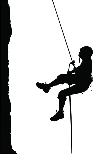 Abseiling clipart - Clipground