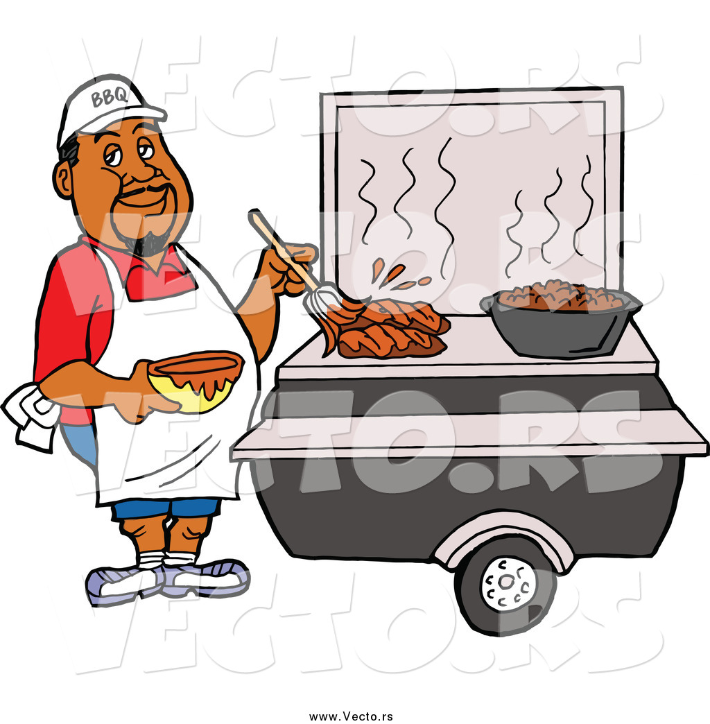 african american people grilling clipart transparent background