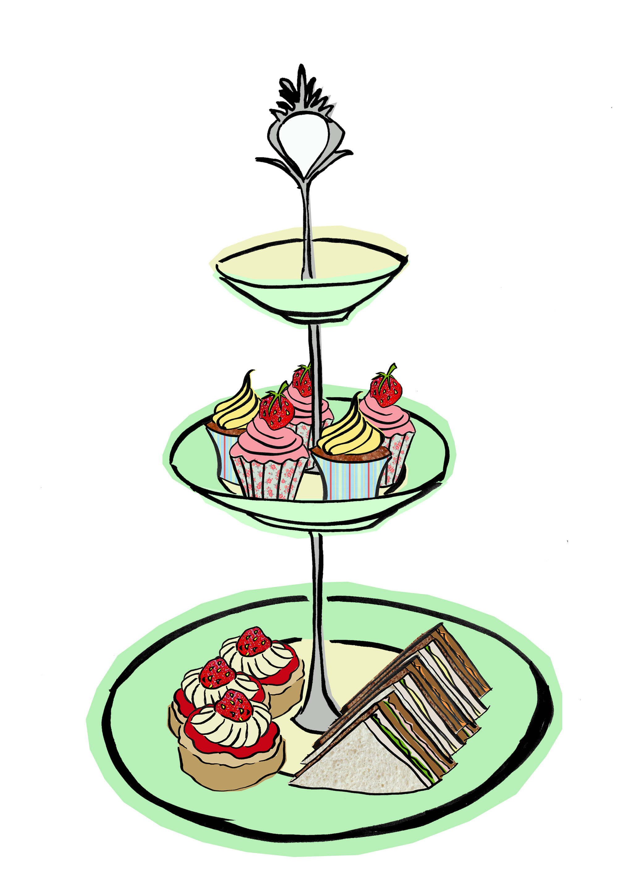 Afternoon tea clipart - Clipground