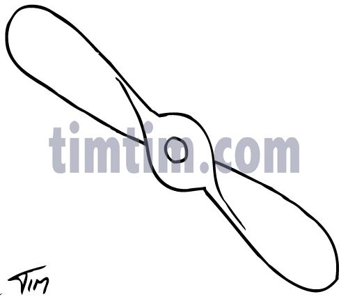 airplane propeller clipart - photo #34