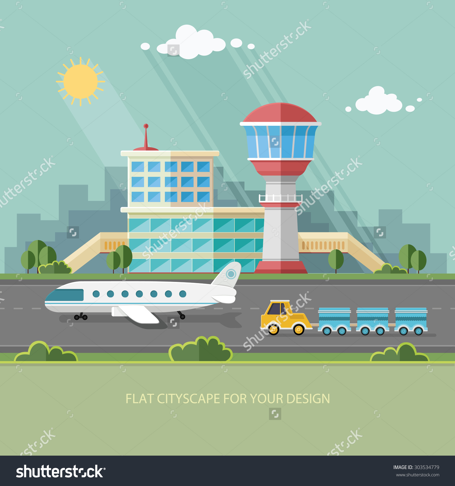clipart at the airport - photo #16