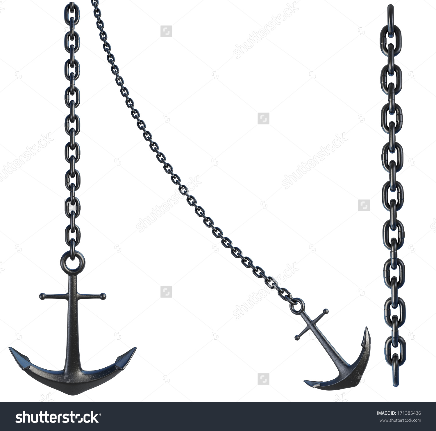 Anchor chain clipart - Clipground