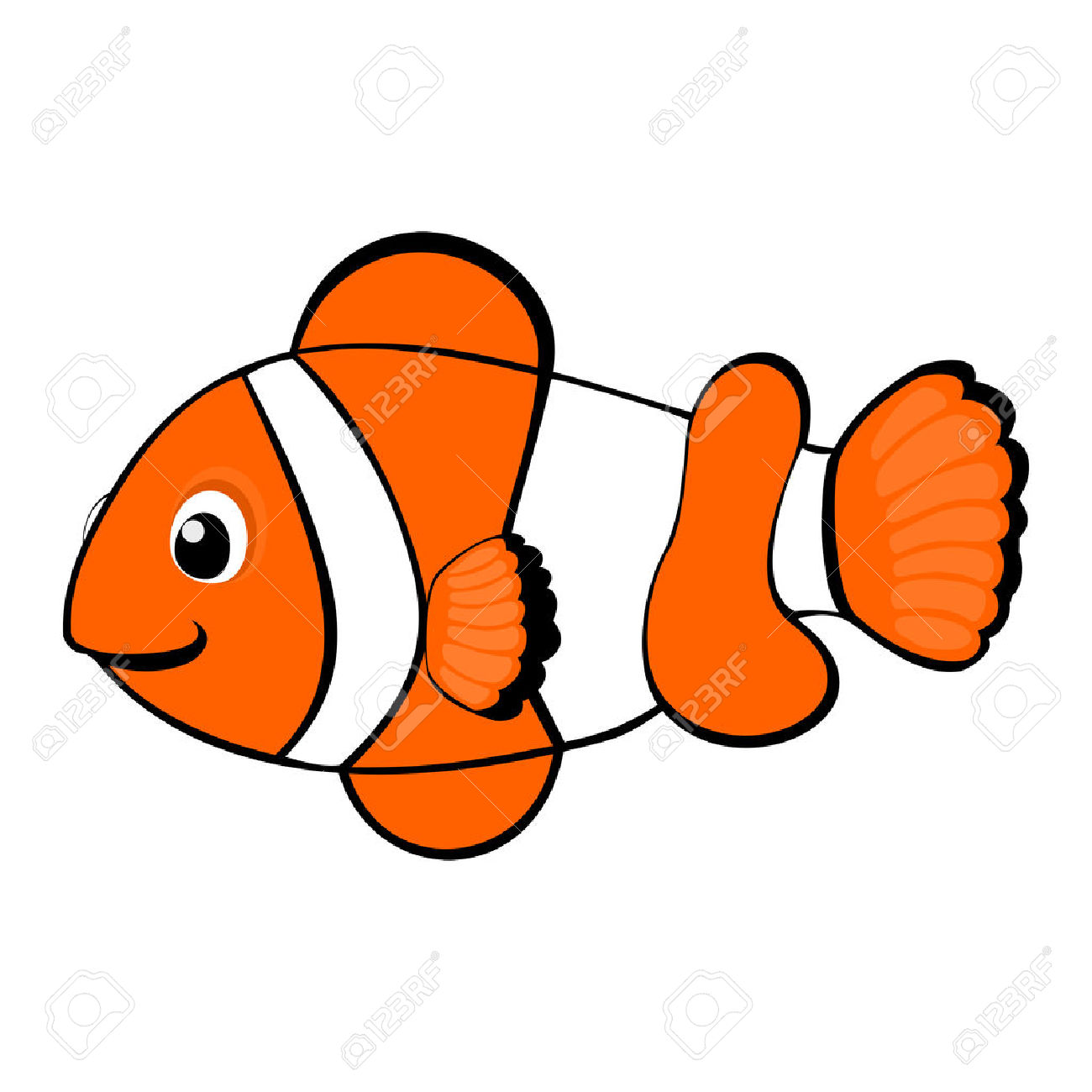 clip art of clown fish - photo #17