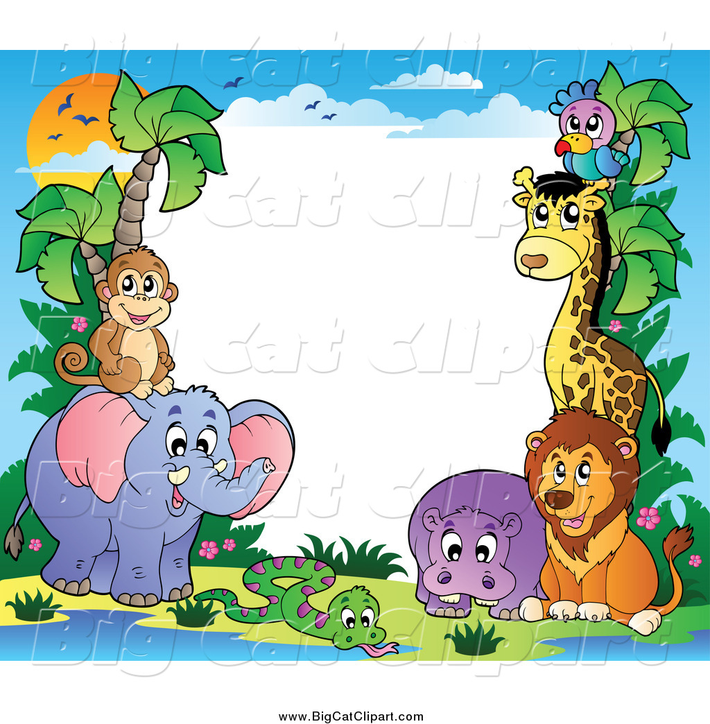 free clip art borders animals - photo #25