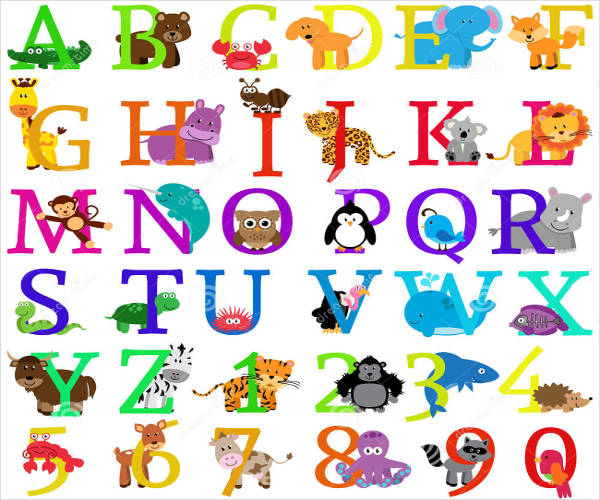 Free Printable Animal Alphabet Letters Printable Free Templates Download