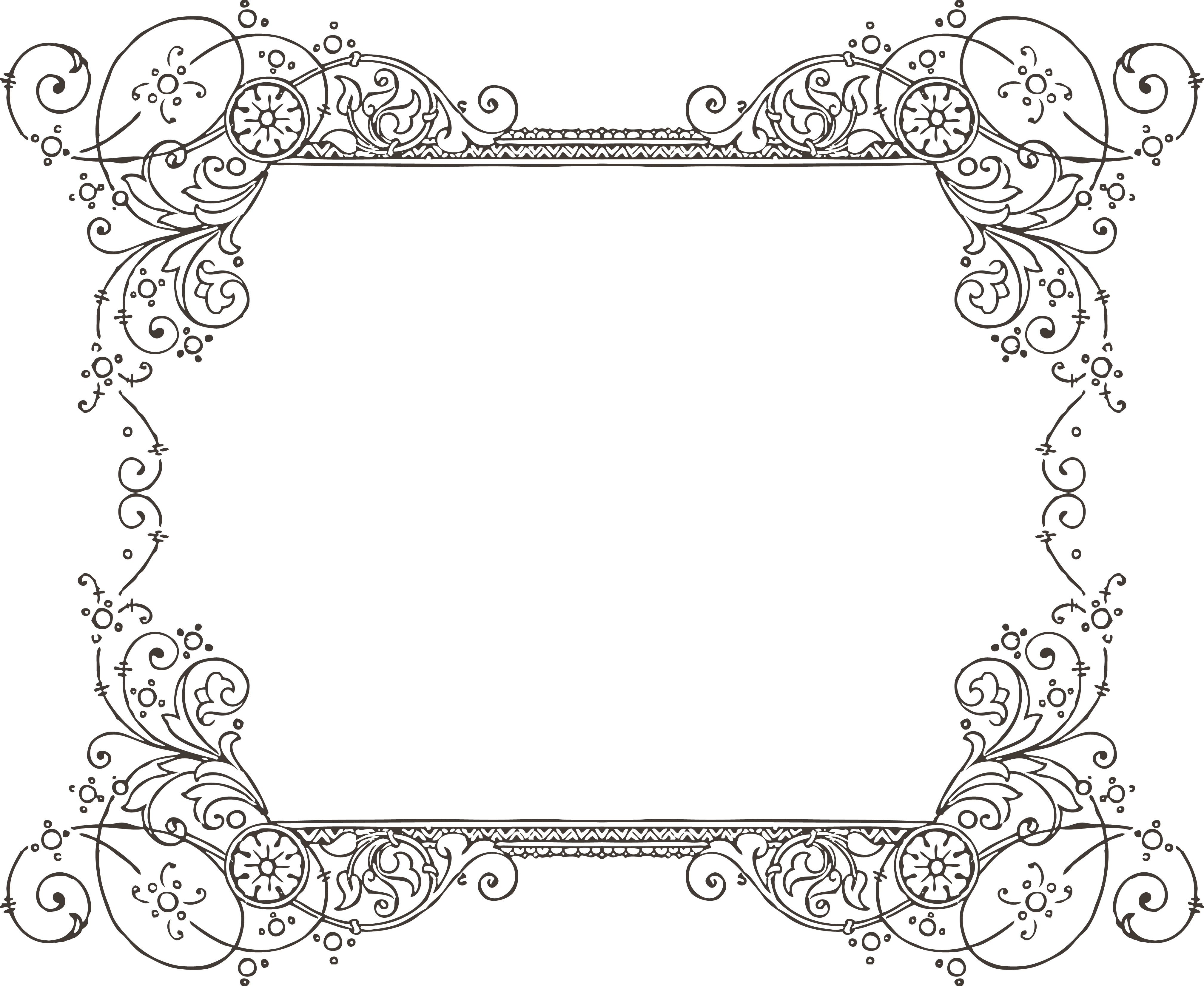 Free Flower Borders For Word Document Clipground