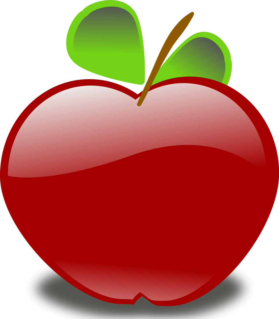 apple clipart transparent background - Clipground