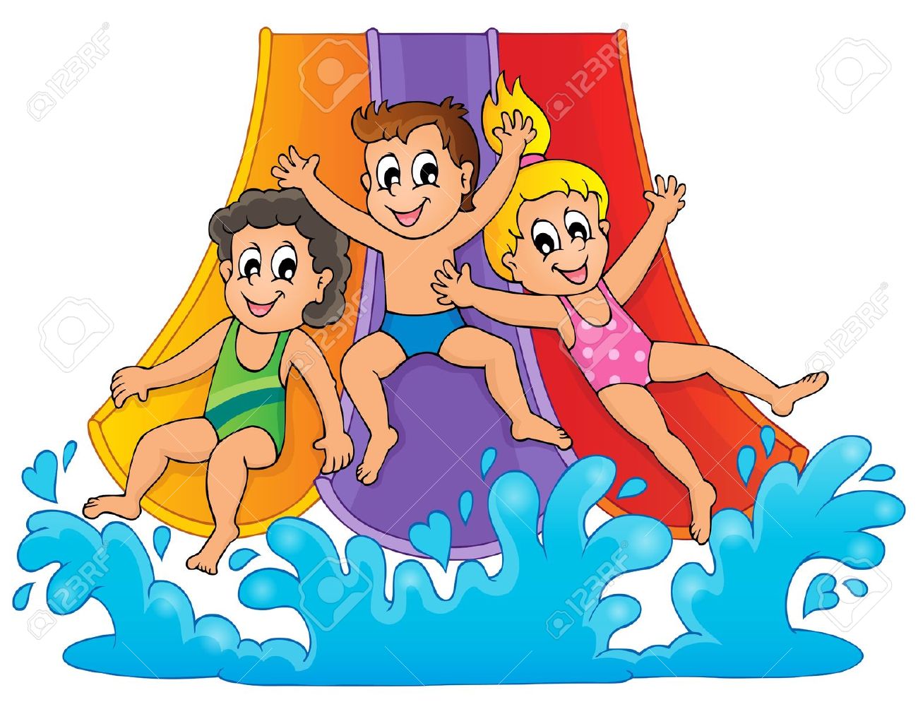 clipart water slide - photo #42