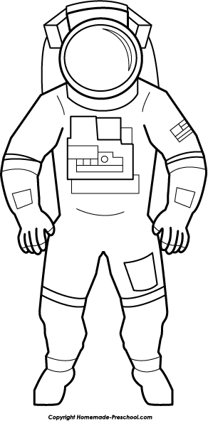Astronaut suit clipart - Clipground