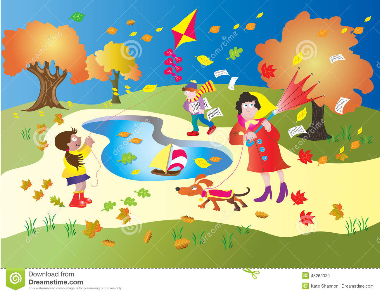 Autumn Day Clipart Clipground