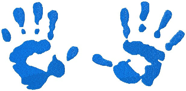 clipart of baby handprints - photo #5