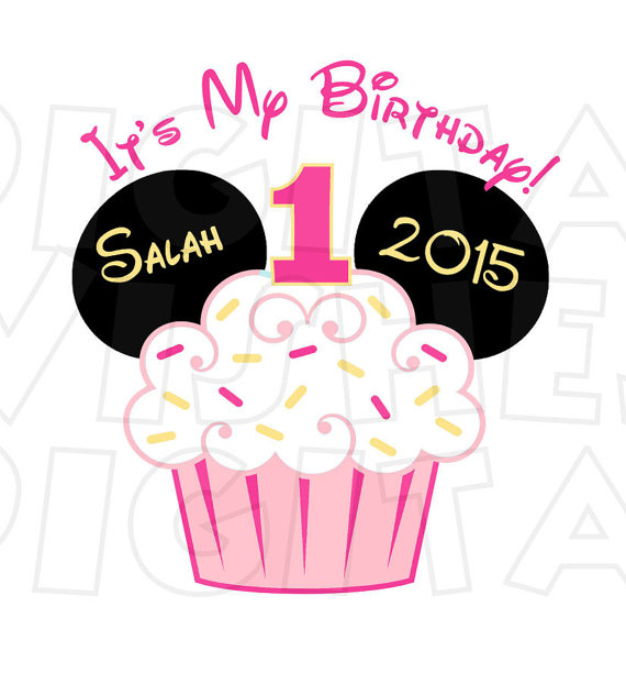 minnie mouse first birthday clipart - Clipground