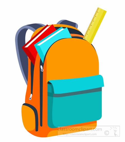 school bag clipart free - photo #24