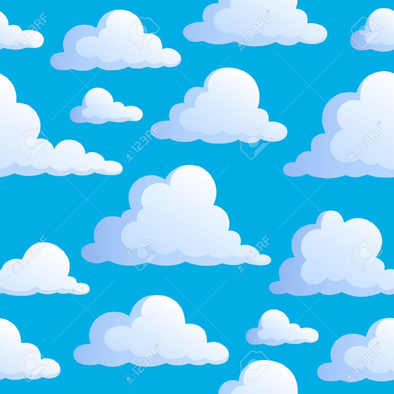 Background clouds clipart - Clipground