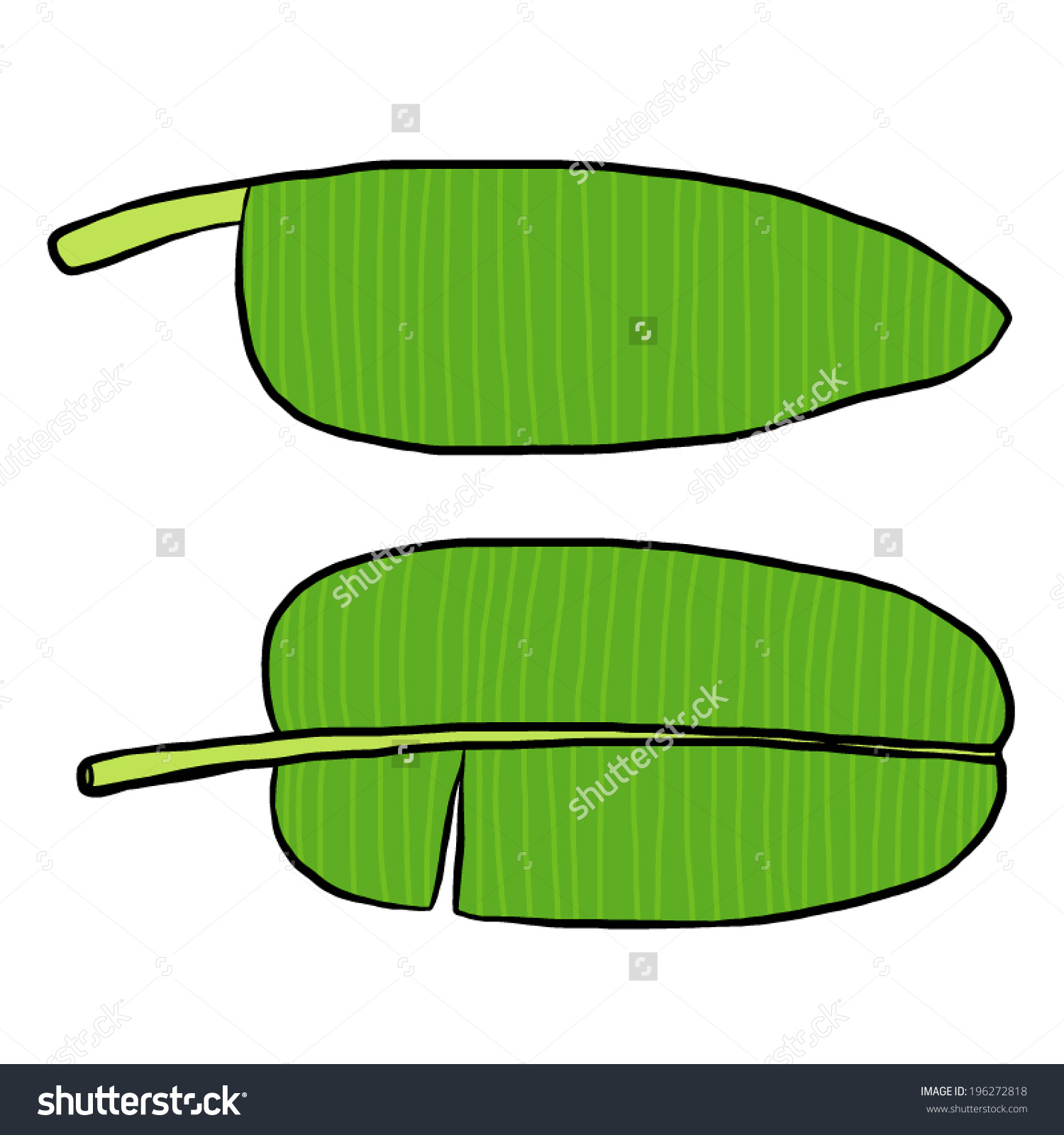 clip art banana leaf - photo #25