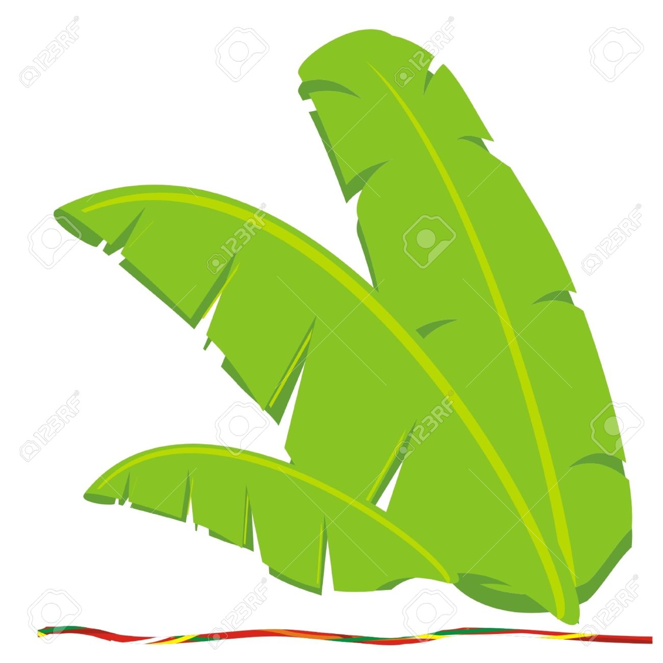 clip art banana leaf - photo #5