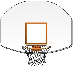 Basketball basket clipart - Clipground