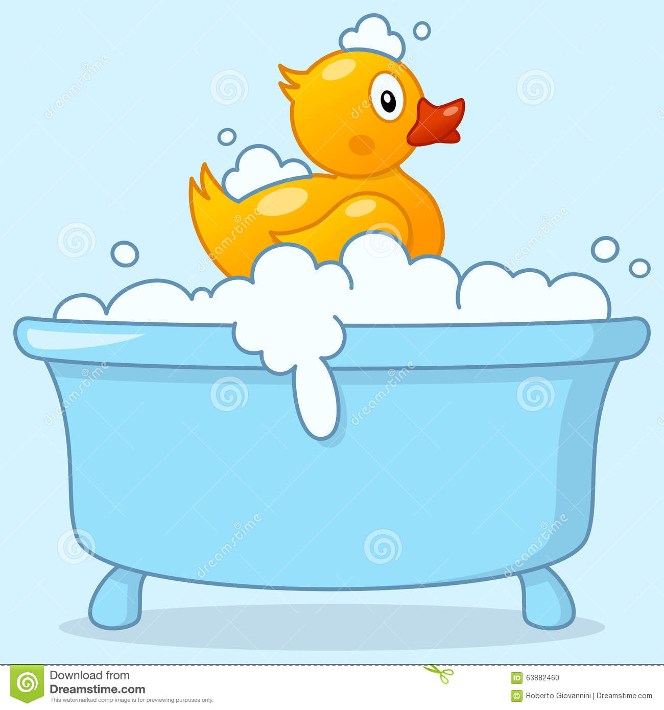 boy in bathtub clipart - Clipground