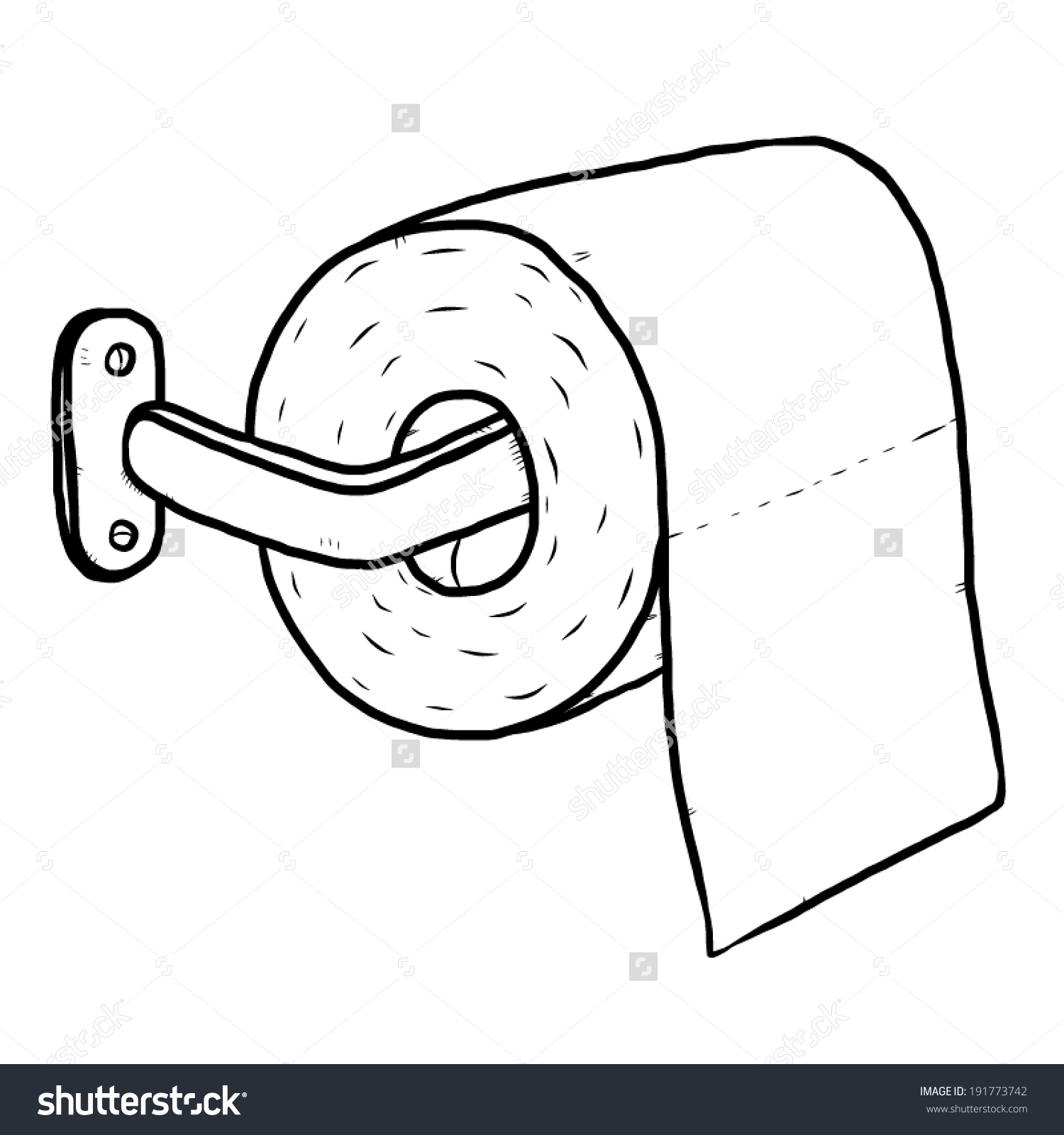 toilet roll clipart - photo #47