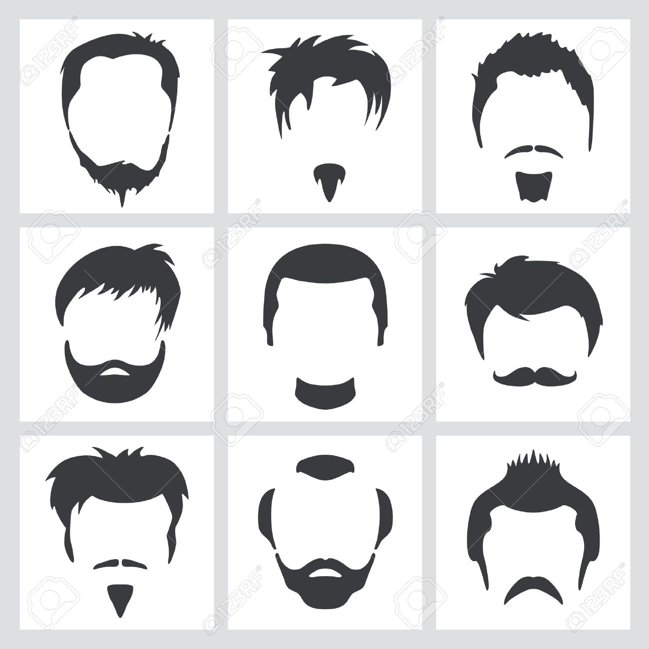 illustrator beard free download