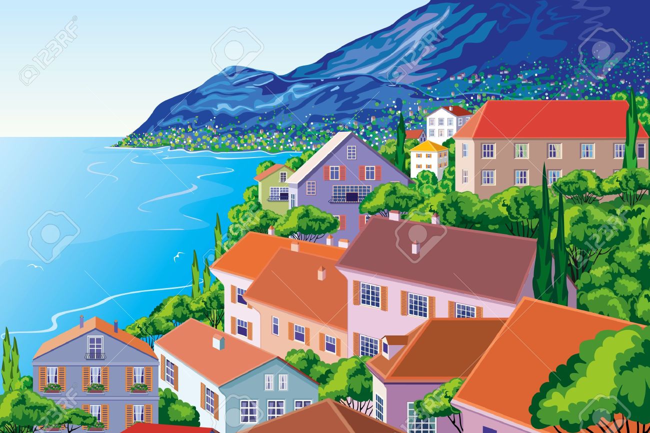 clipart pictures of villages - photo #47