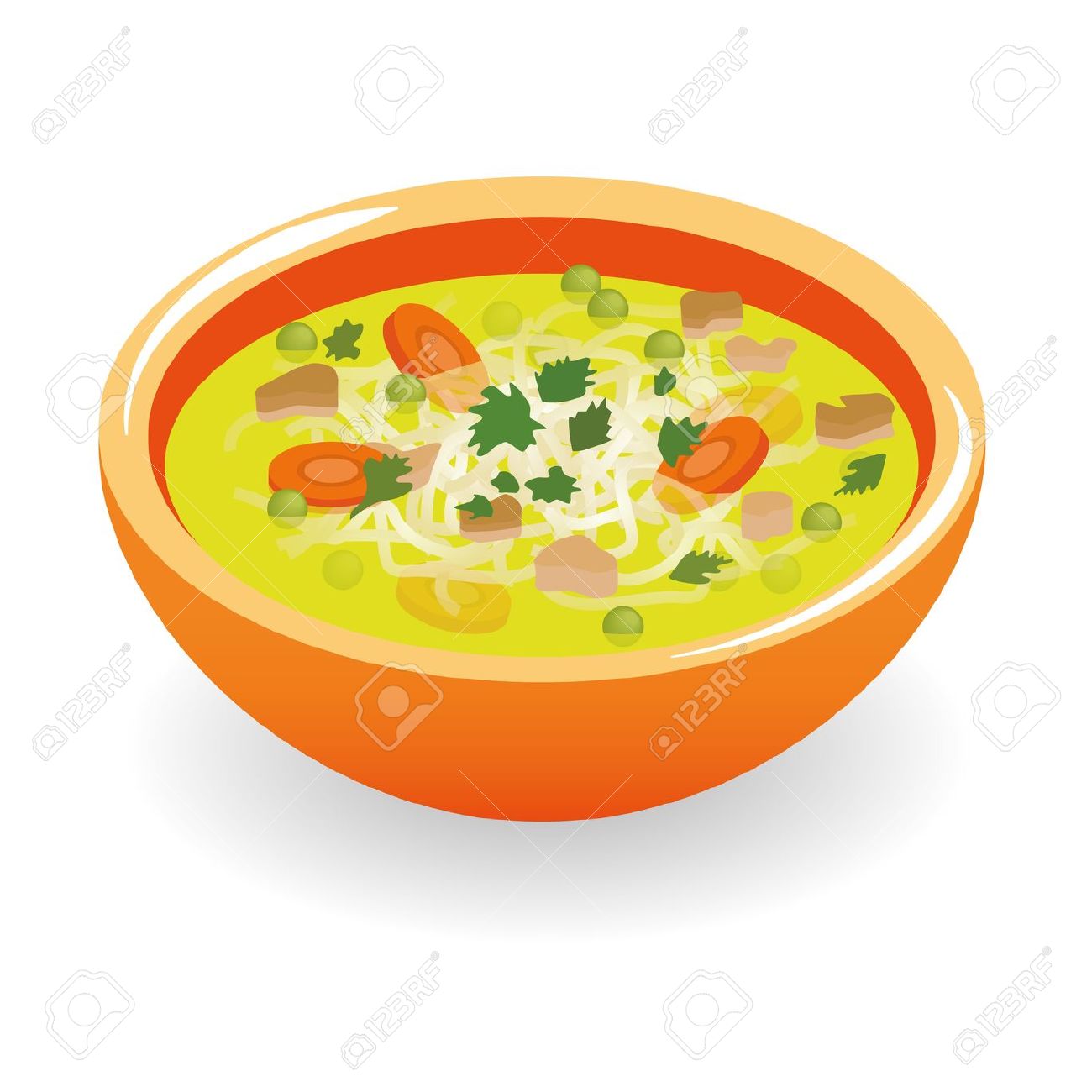 clipart chicken soup - photo #16