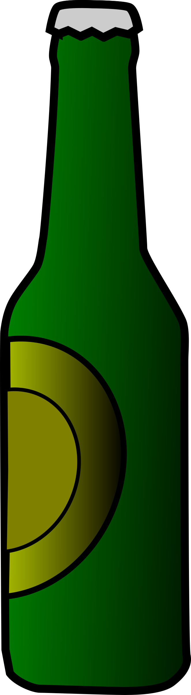 beer bottle clipart vector - Clipground
