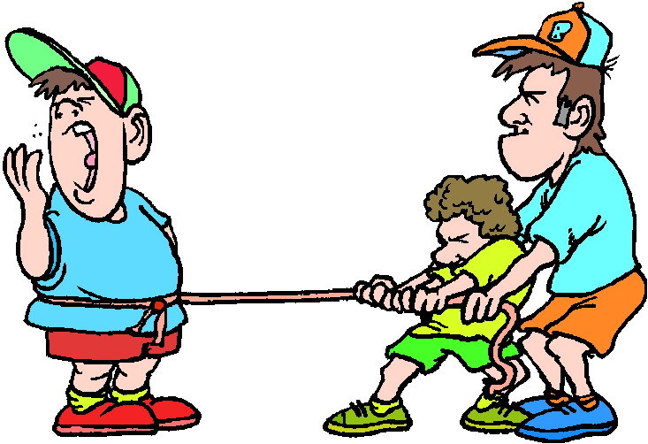 man-pulling-group-of-people-tied-up-with-rope-high-res-stock-photo