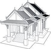 Buddist temple clipart - Clipground