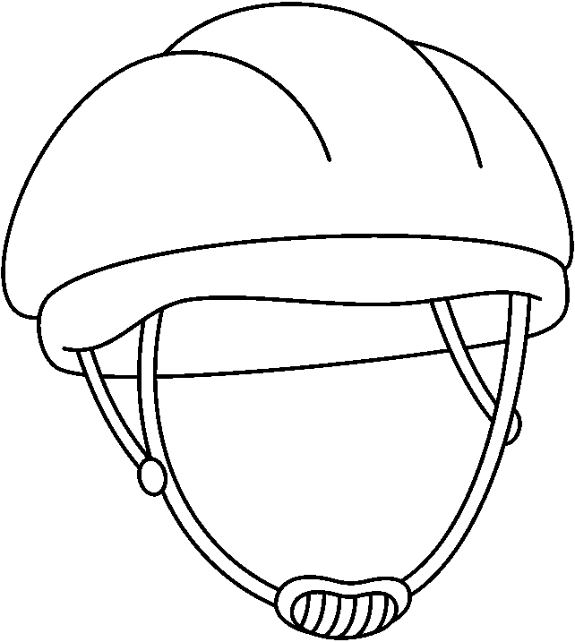 clipart bicycle helmet - photo #20