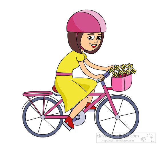 clipart of bicycle riding - photo #36