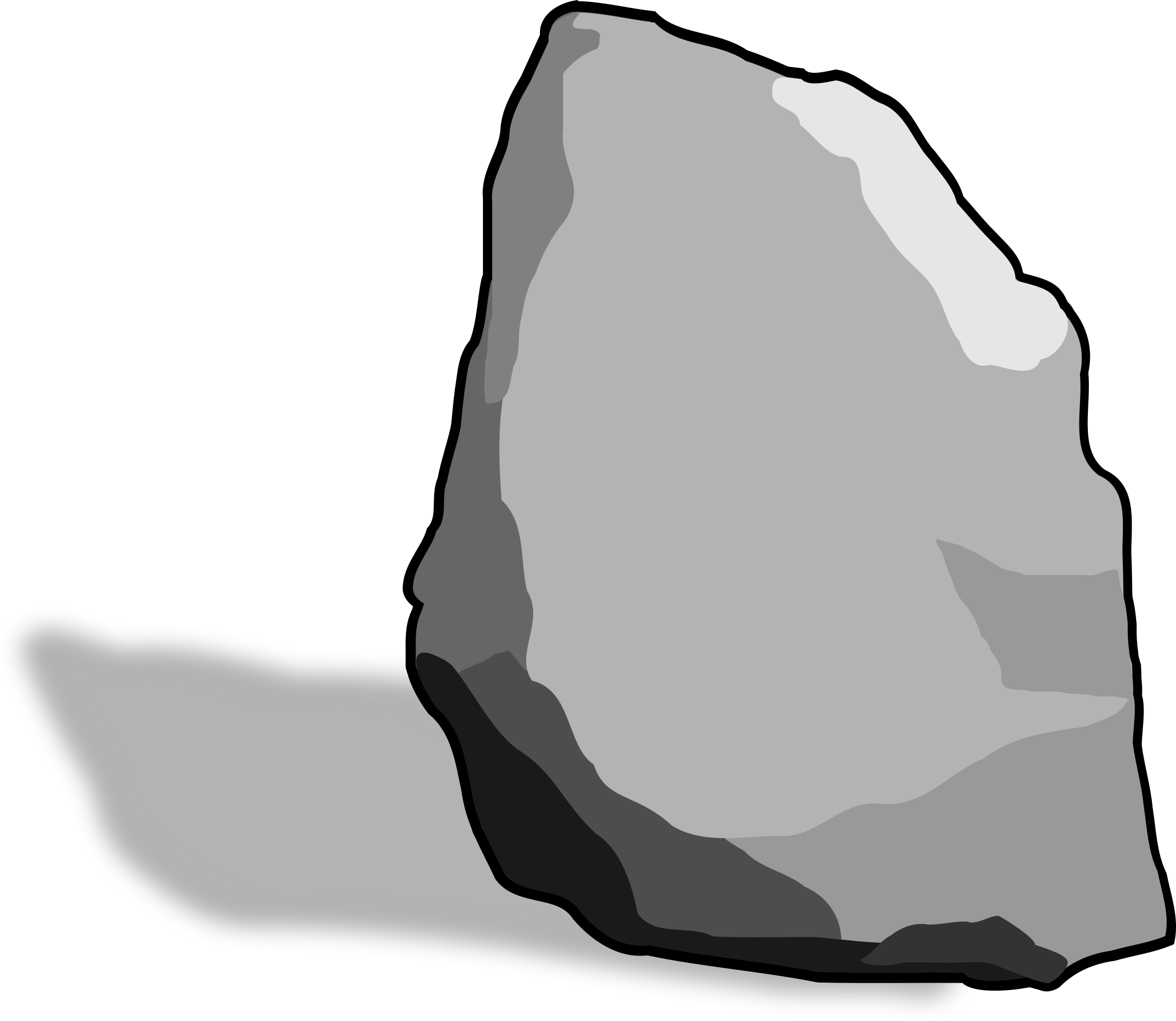 Gray stone clipart - Clipground