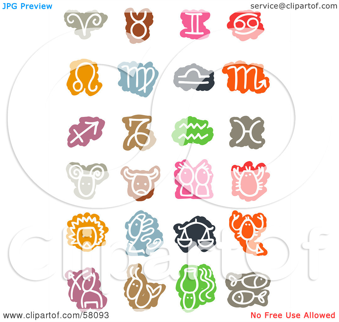 clipart of zodiac signs - photo #23