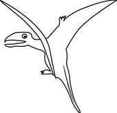 black and white clipart dinosaur - Clipground