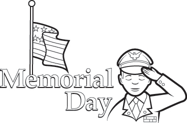 free black and white memorial day clip art - photo #15
