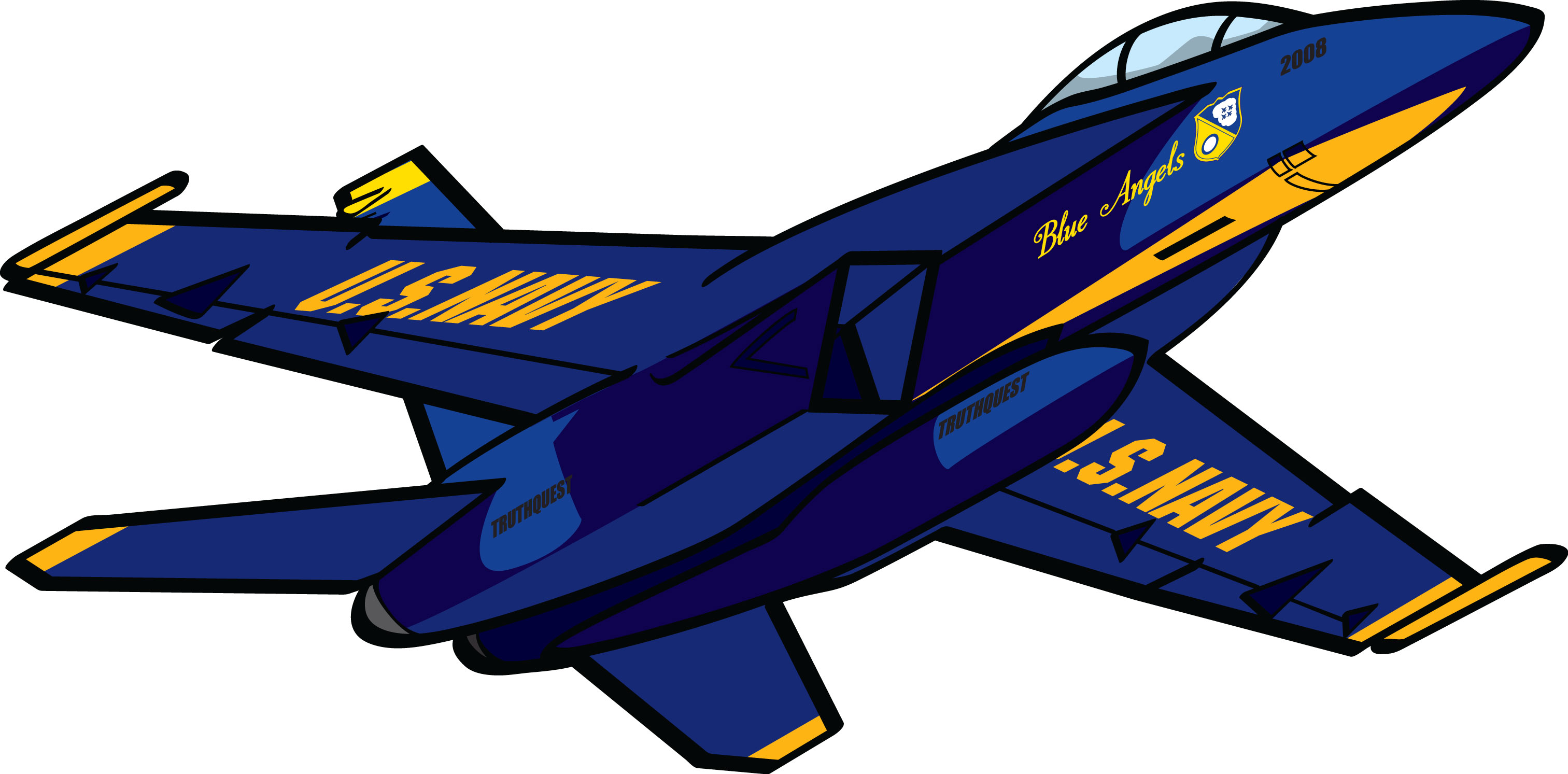 Blue Angels Clipart Clipground