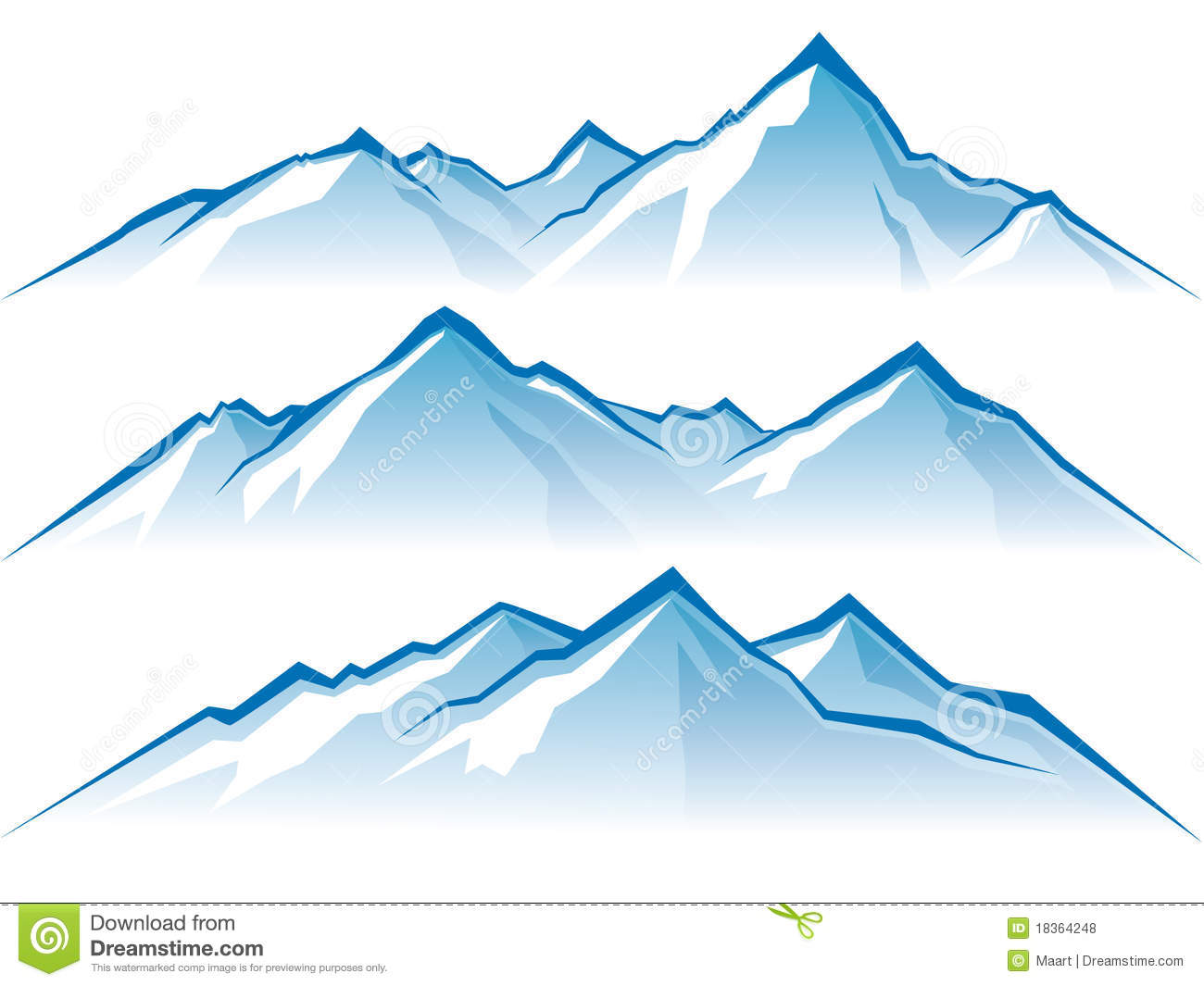 clipart of mountains - photo #40