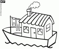 House boats clipart - Clipground