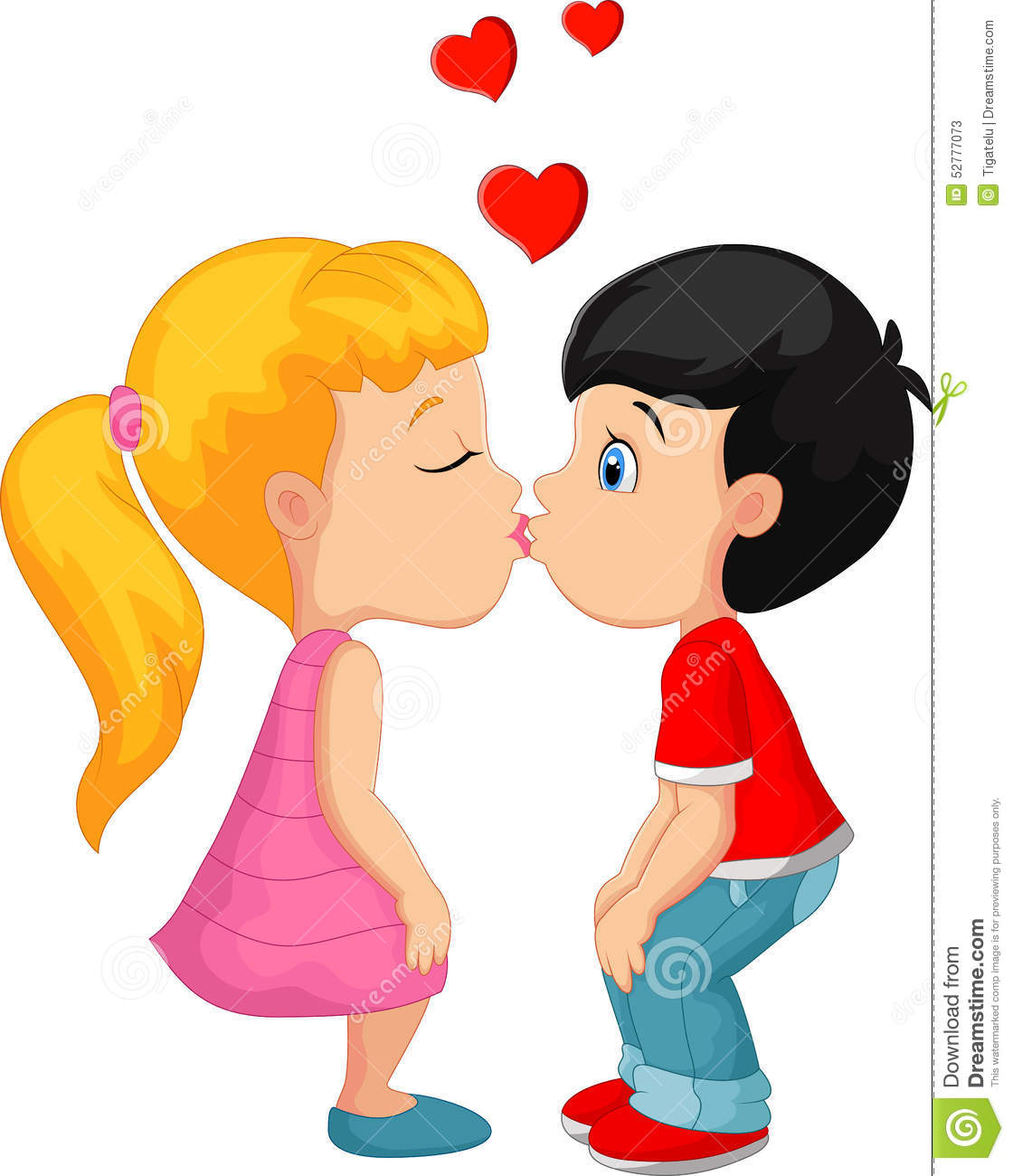 boy and girl kissing clipart - photo #2