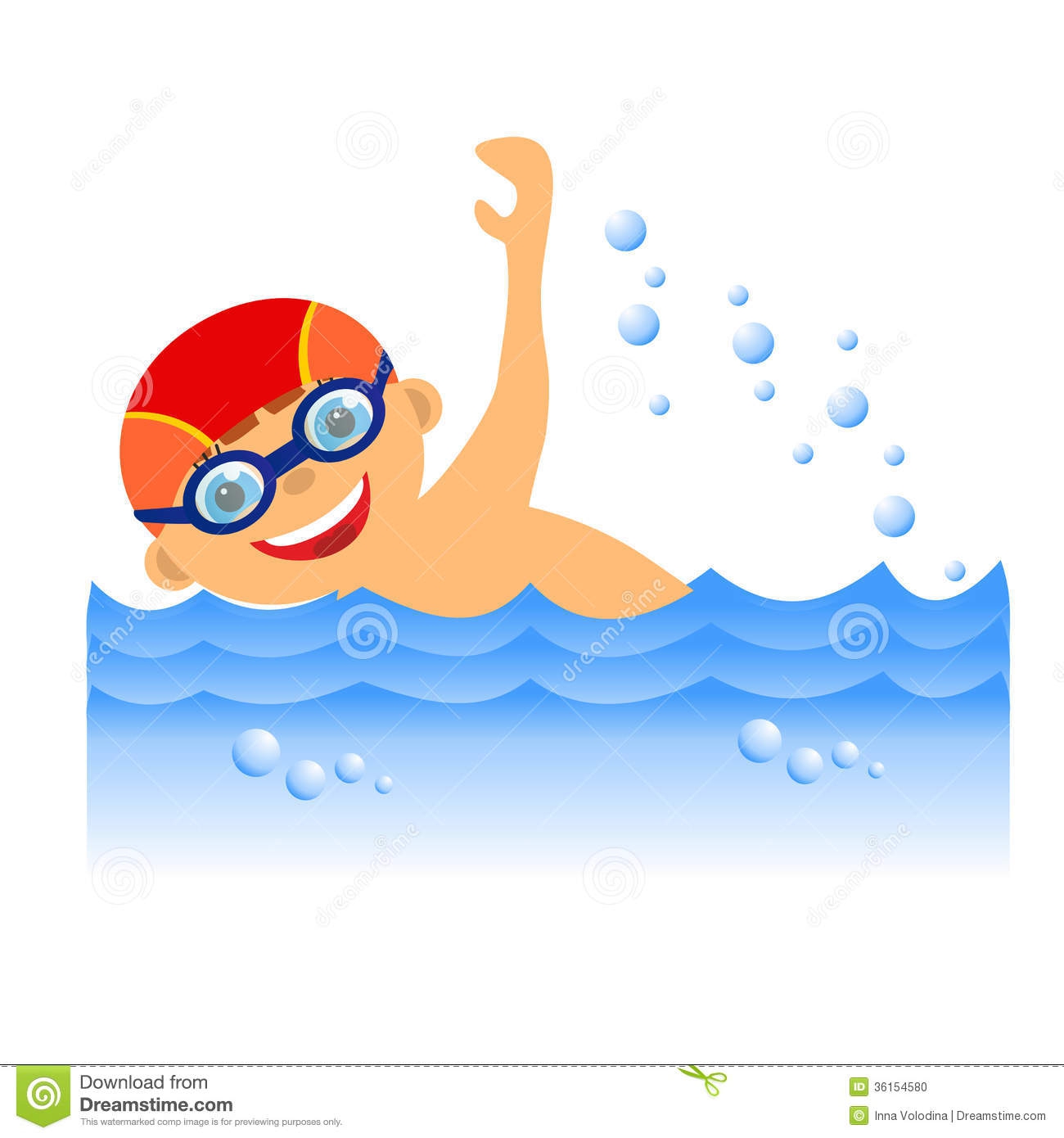 Boy Swimmer Clipart 15 