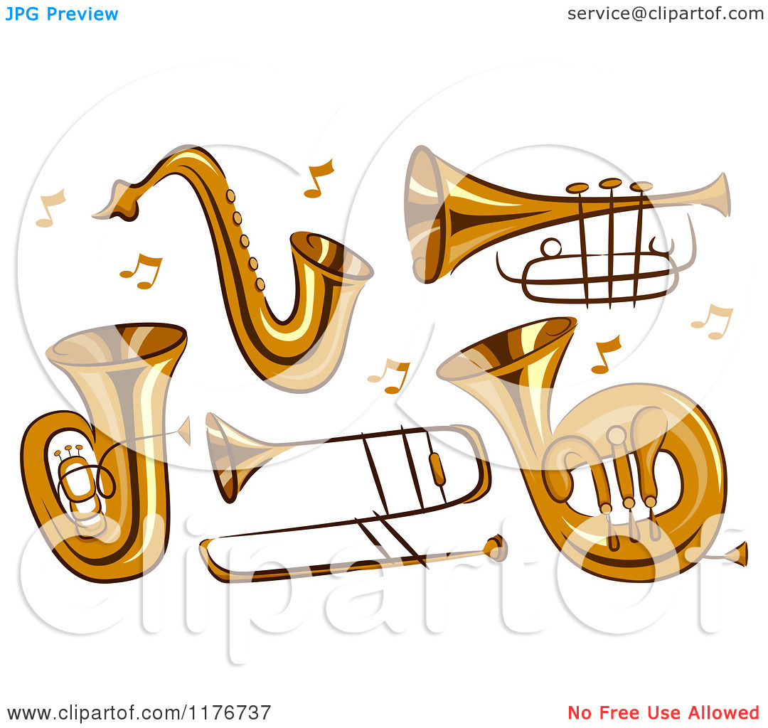 clipart of music notes and instruments - photo #11