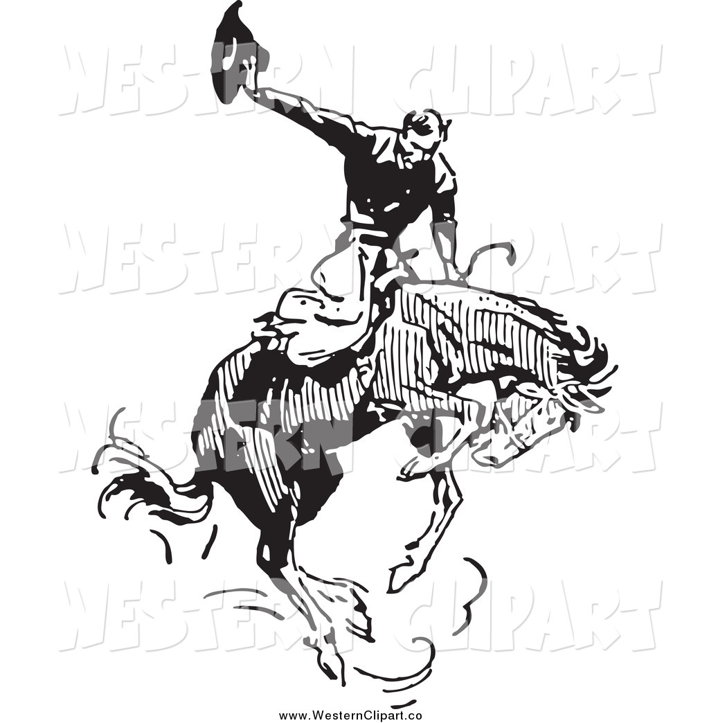 clip art bucking horse - photo #9