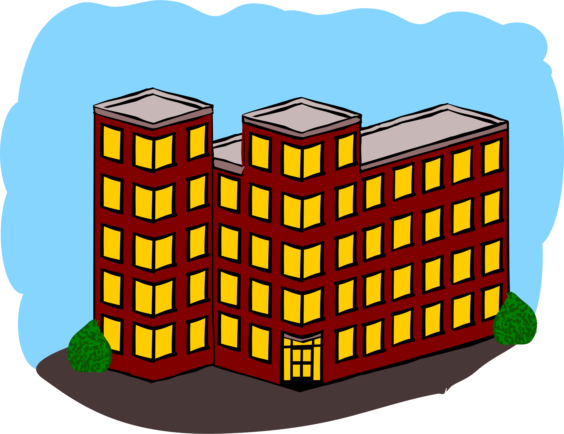 Building complex clipart - Clipground