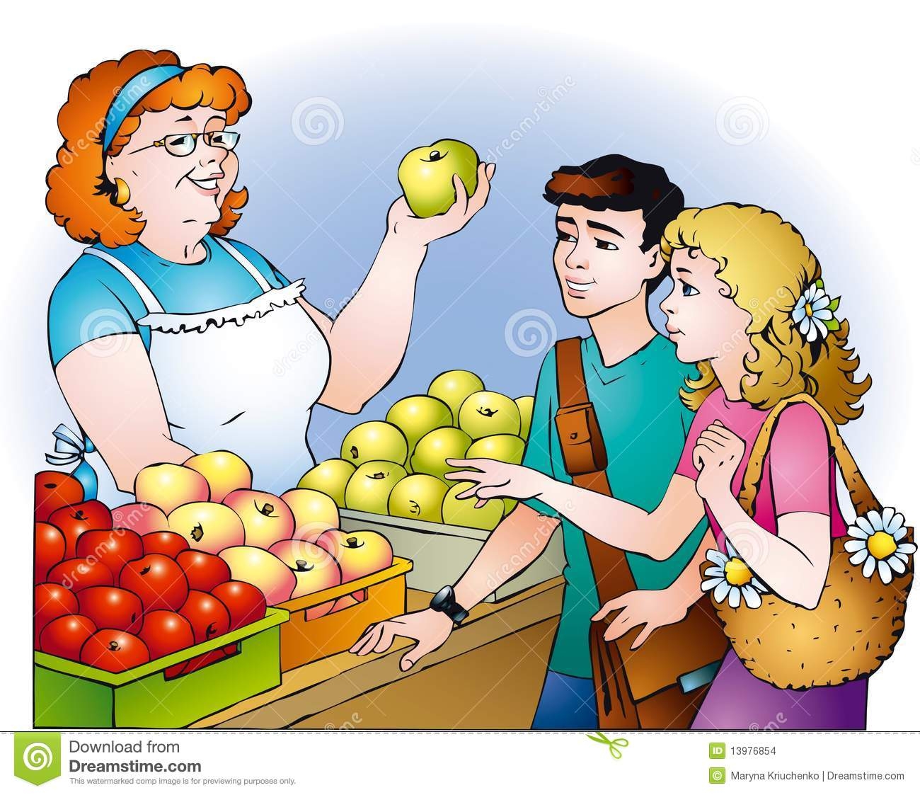 greengrocer clipart - photo #34