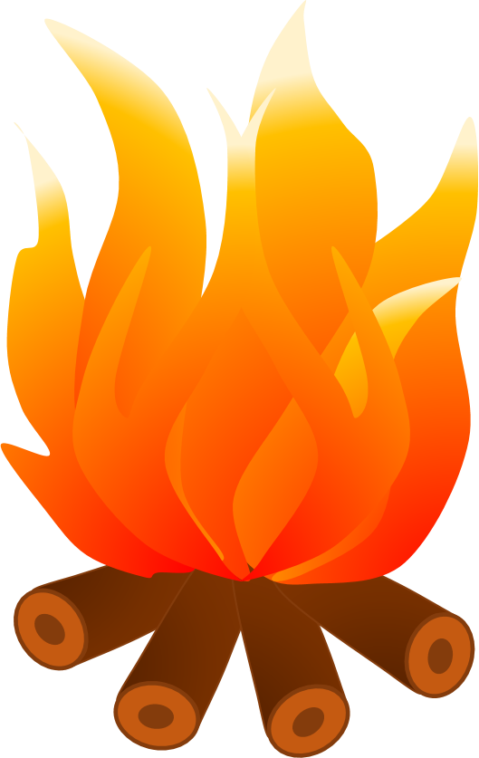 fire clipart transparent background - Clipground